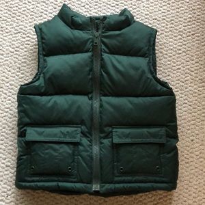 Gymboree hunter green puffer vest 2T-3T